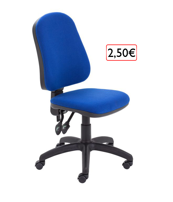 kancelárska stolička 2,50€